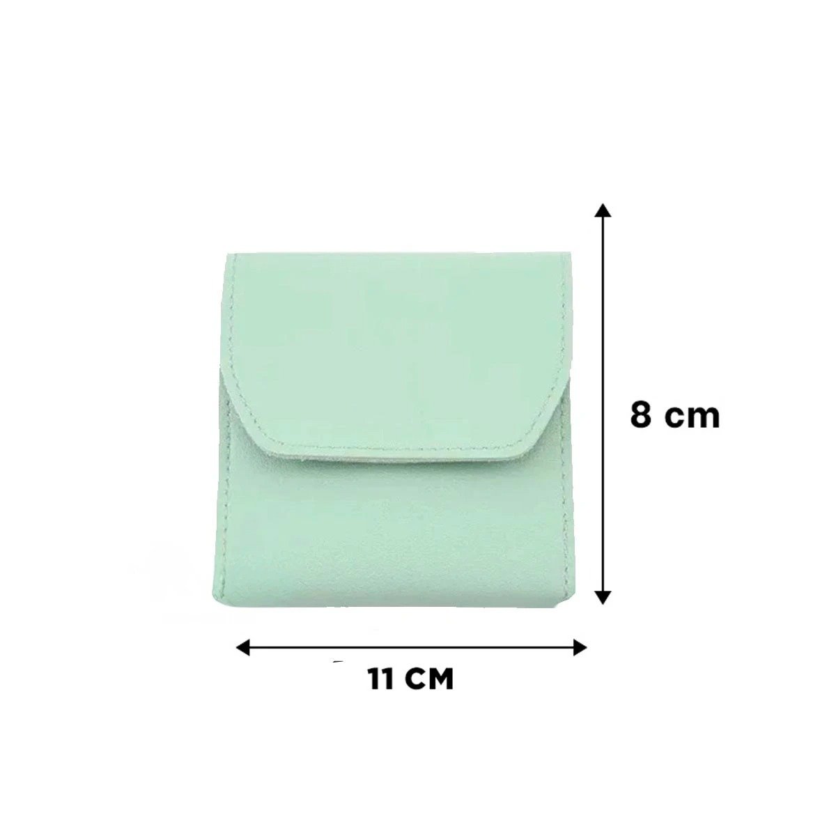 PACK4 ESTUCHE BELLEZA 12 PIEZAS MANICURE Y PEDICURE VERDE CON PINZAS Y+PAPEL REGALO - 4