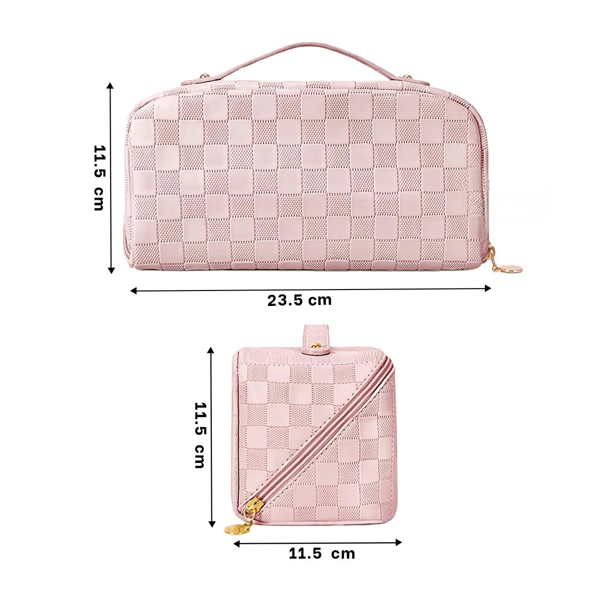 PACK6 ESTUCHE ROSADO FUNCIONAL CON ESTILO MINIMALISTA - 4