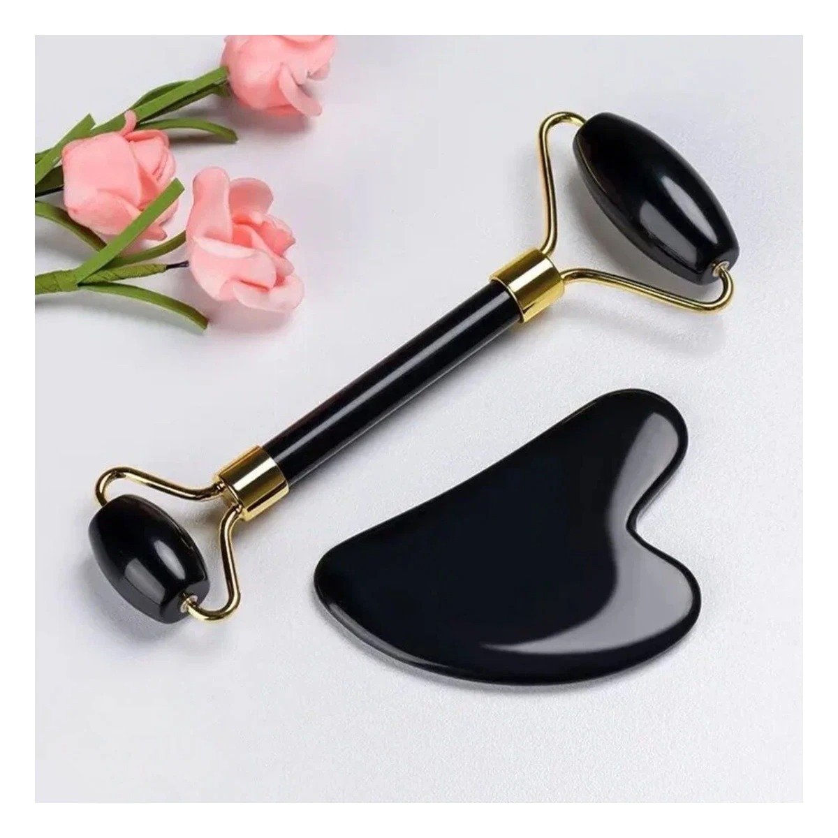 PACK6 EXTRACTOR DE BELLEZA SET DE 2 NEGRO DE JADE PARA HIDRATACION Y RELAX Y+PAPEL REGALO - 5