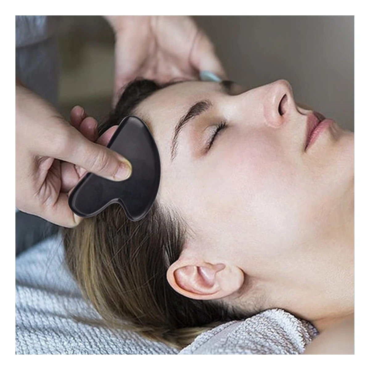 PACK12 INSTRUMENTO FACIAL SET DE 2 DE JADE NEGRO PARA MASAJE PROFUNDO Y BIENESTAR - 3