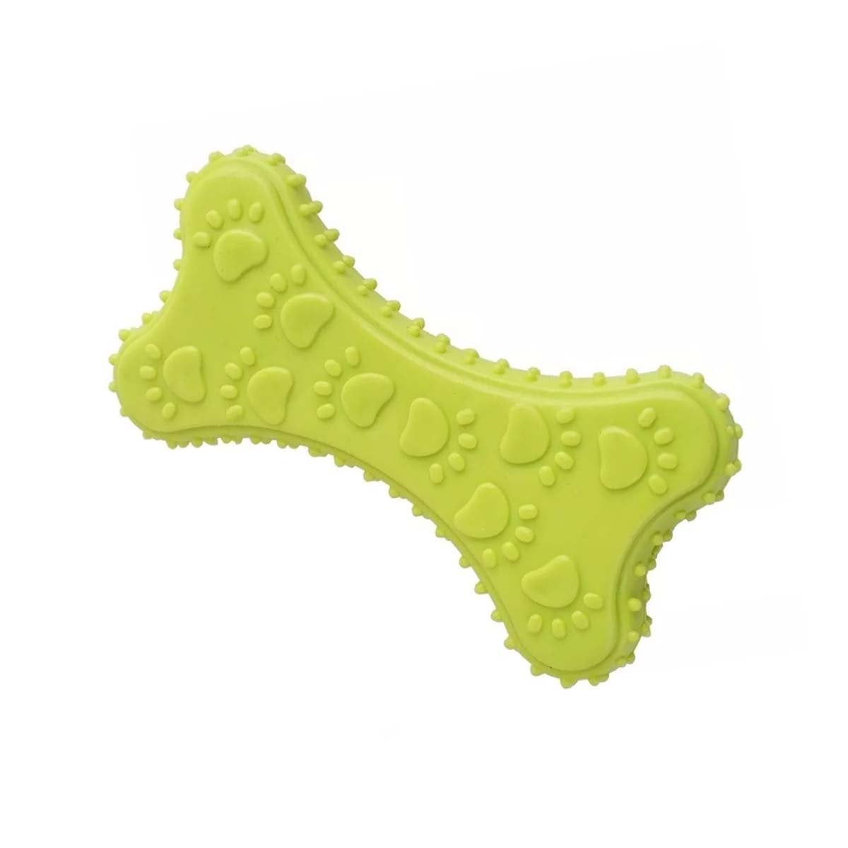 MORDEDOR PEQUENO EN VERDE LIMON CON CONTORNO HUESO PARA JUEGO RECURRENTE Y+LIGAS REGALO - 3