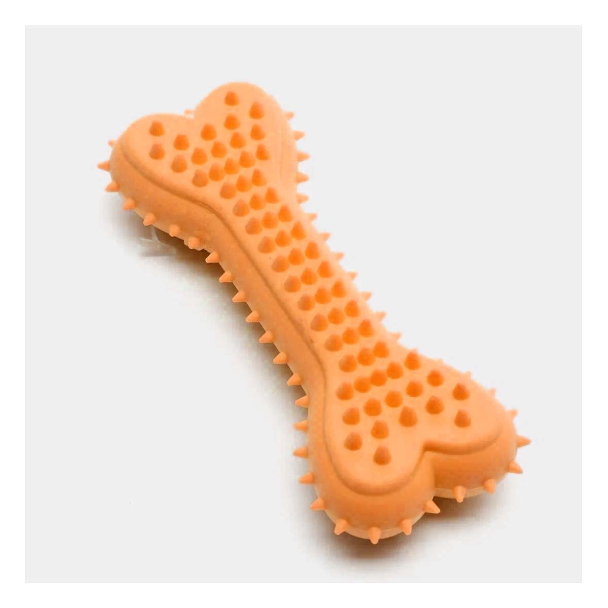 PACK4 JUGUETE PRACTICO EN NARANJA CON FIGURA HUESO CON PUAS PARA ORDEN DIARIO Y+PAPEL REGALO - 5