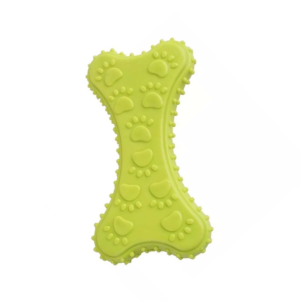 MORDEDOR HUESO PEQUENO VERDE LIMON PARA MOVIMIENTO Y ENTRETENIMIENTO Y+REGALO STICKER - 3