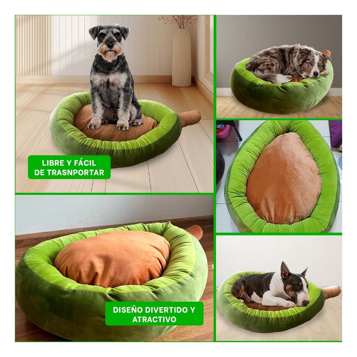 PACK4 MOISES PARA ANIMAL PALTA TALLA M VERDE PARA SUS PADRES Y SU COMODIDAD Y+REGALO STICKER - 2