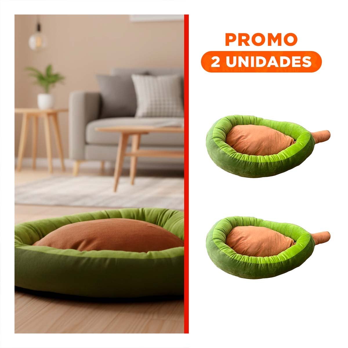 PACK2 REFUGIO DE SUEÑO PALTA TALLA S VERDE DE GRAN BRILLO PARA VISTA LINDA - 1