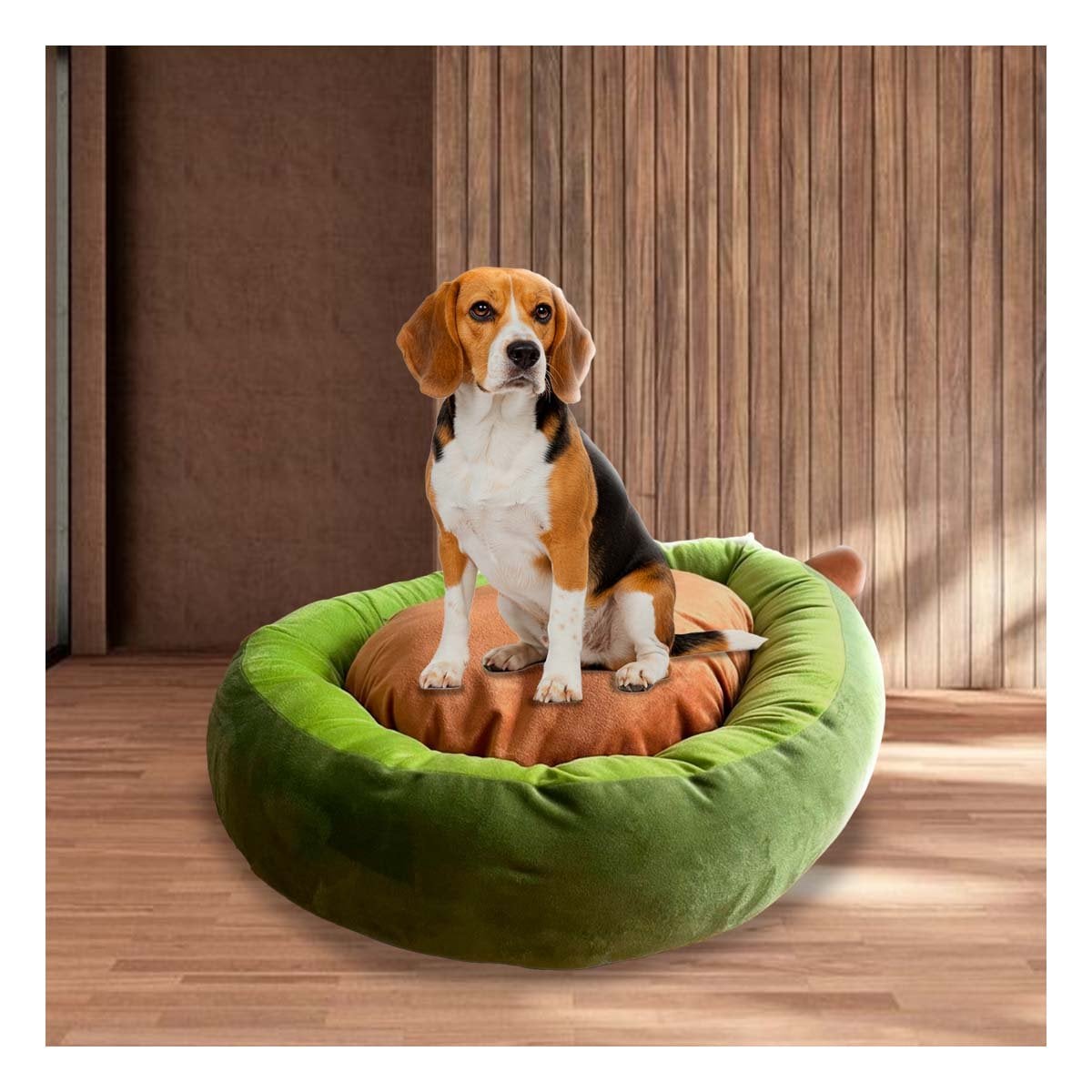 PACK2 CAMA PALTA PARA MASCOTA TALLA M VERDE DE GRAN CLASE PARA SUS PERRITOS Y+REGALO STICKER - 3