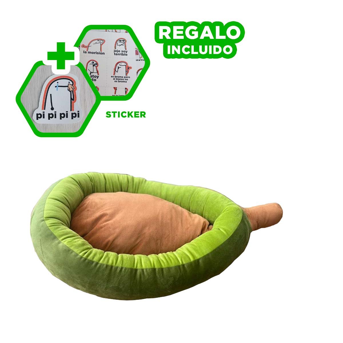 MOISES PARA ANIMAL PALTA TALLA L VERDE CON MUCHA GUIA PARA SU RUTINA Y+REGALO STICKER - 1