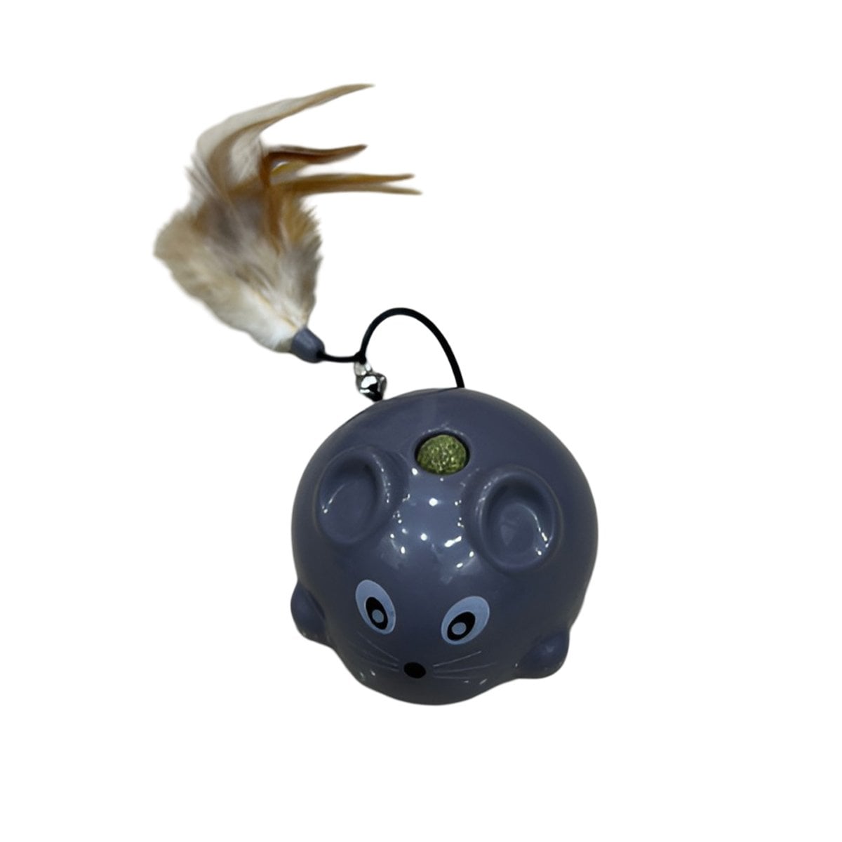 PACK4 RATON INTERACTIVO PLOMO CON CATNIP DE GRAN ACTIVO PARA MUCHA DIVERSION Y+PAPEL REGALO - 3