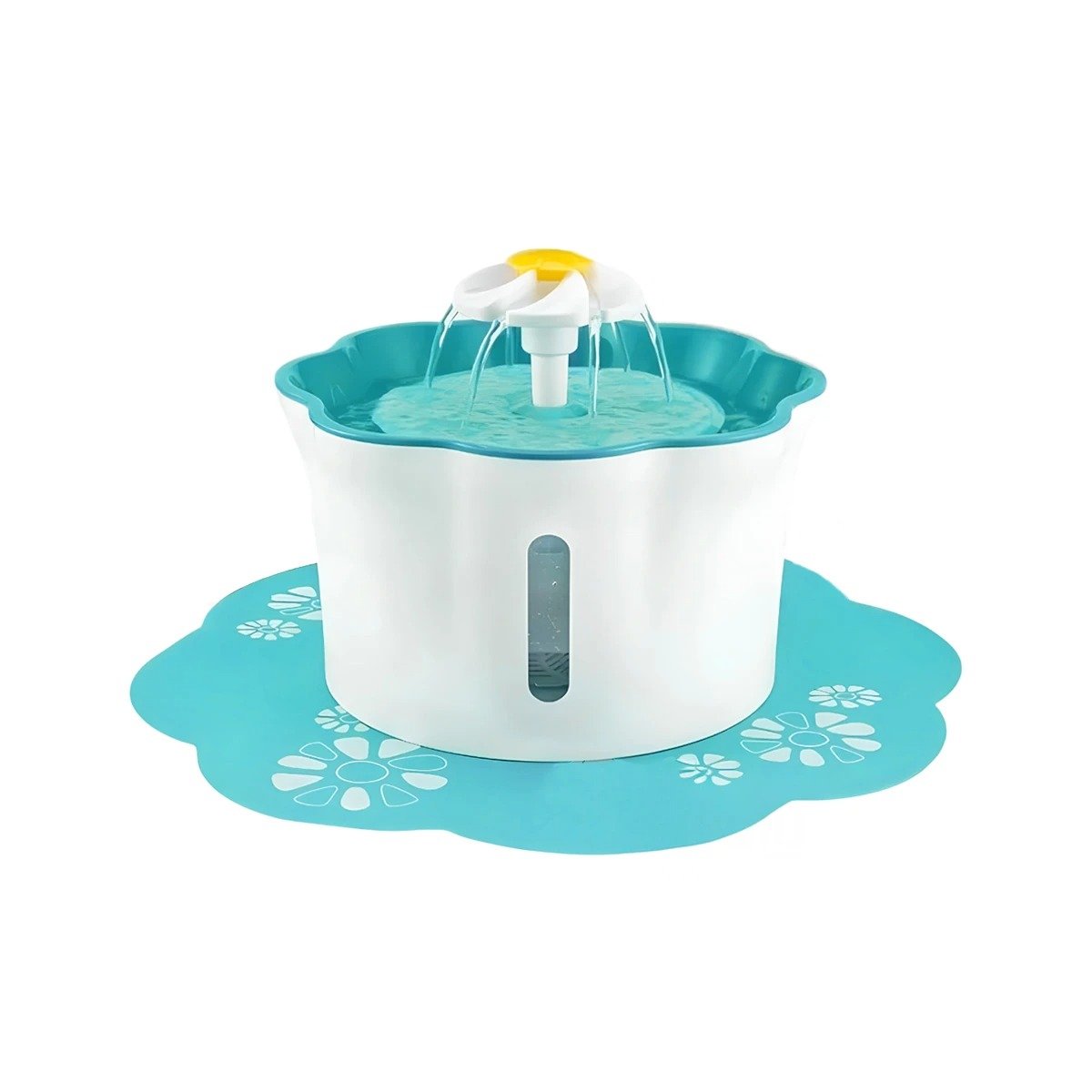 PACK2 ESTACION DE AGUA CON CASCADA FLOR VERDE PARA UN AMBIENTE DE GRAN CLASE Y+REGALO STICKER - 2