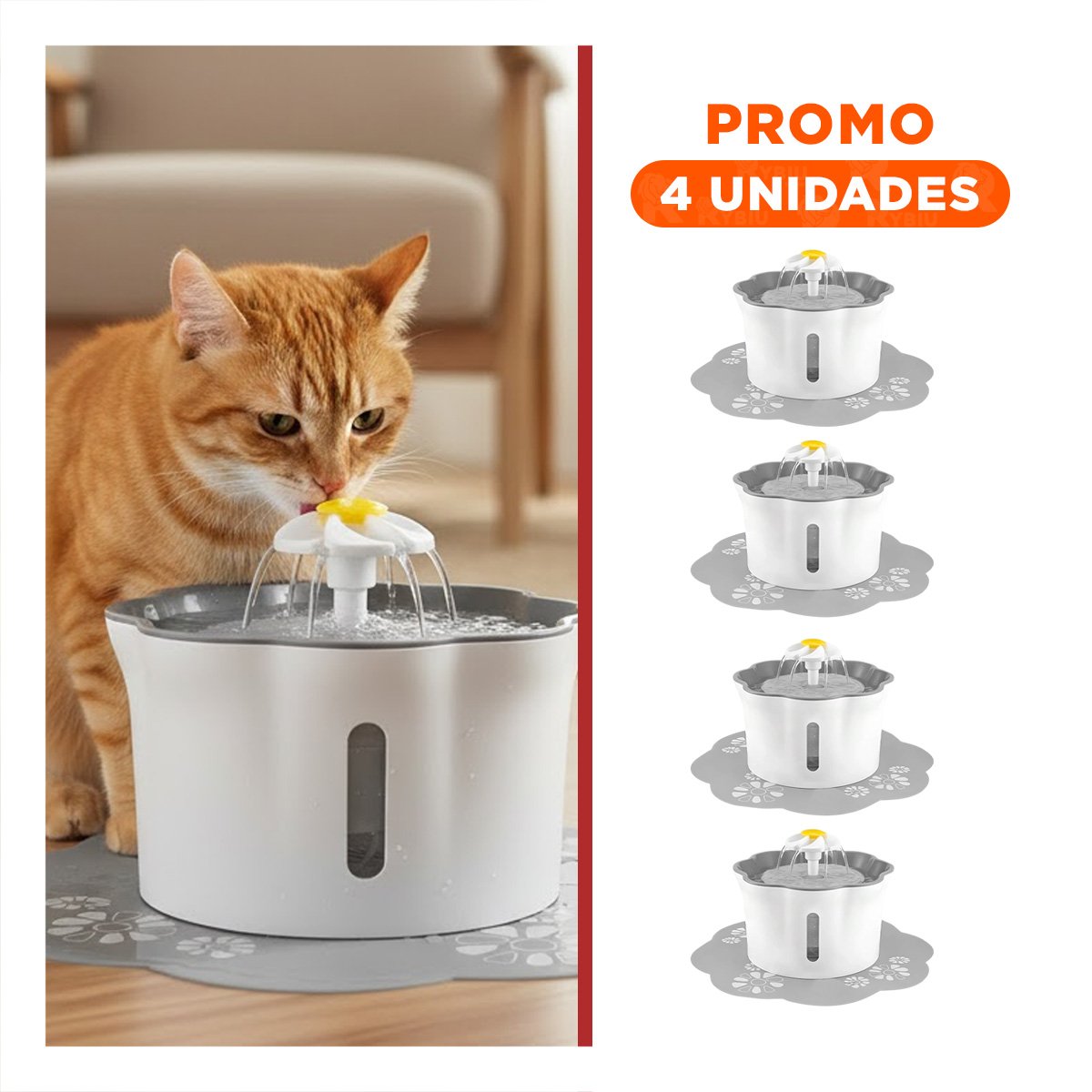 PACK4 MANANTIAL BOTANICO PET PLOMO PARA LA TRANQUILIDAD DE SUS PADRES Y+REGALO STICKER - 1