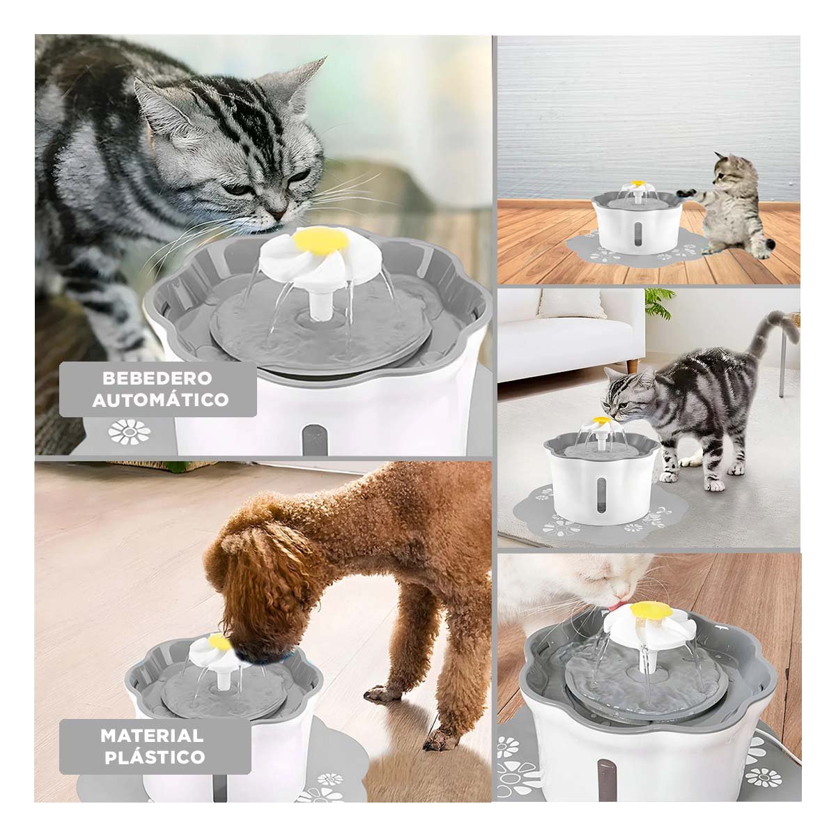 PACK4 MANANTIAL BOTANICO PET PLOMO PARA LA TRANQUILIDAD DE SUS PADRES Y+REGALO STICKER - 2