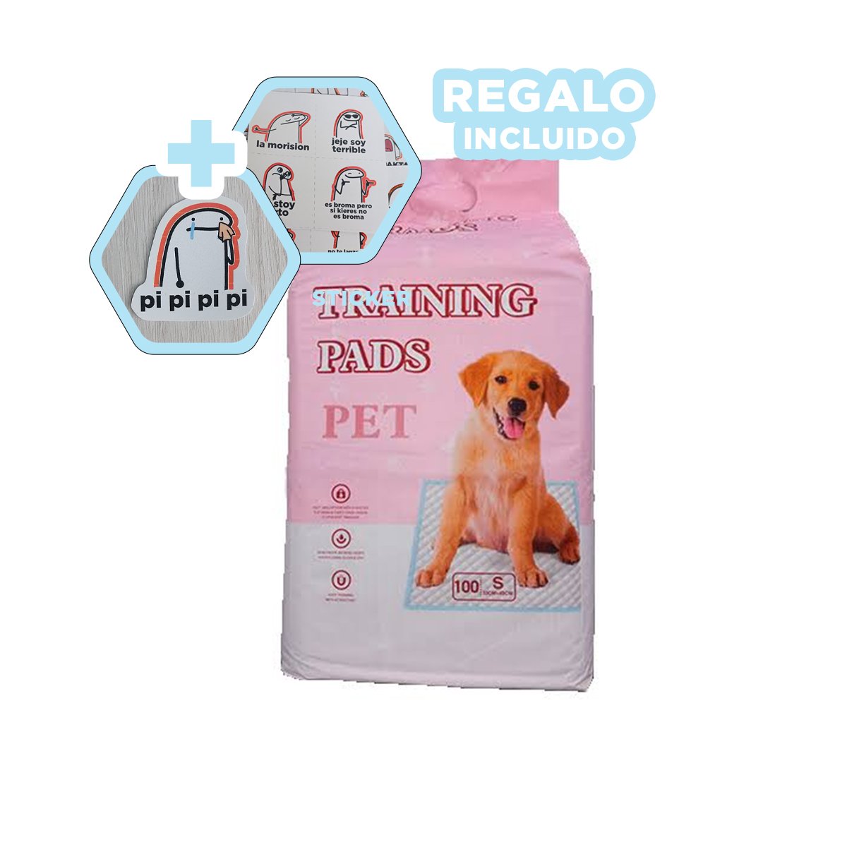 PROTECTOR DE SUELO TALLA S CELESTE CON MUCHA GUIA PARA SUS RUTINAS DIARIAS Y+REGALO STICKER - 1