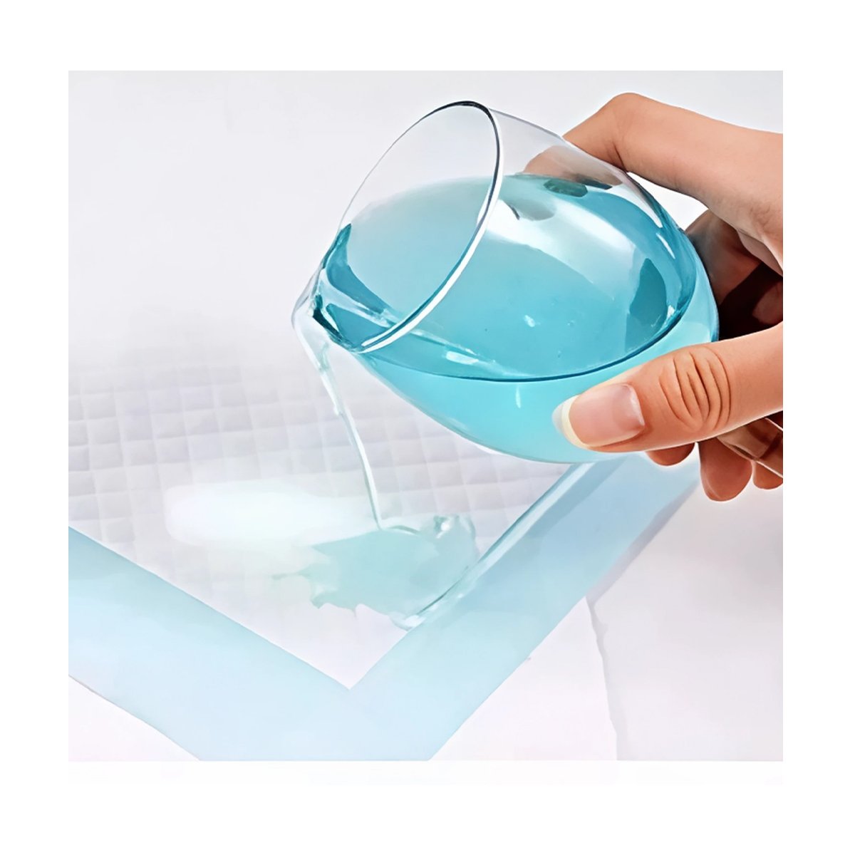 PROTECTOR DE SUELO TALLA S CELESTE CON MUCHA GUIA PARA SUS RUTINAS DIARIAS Y+REGALO STICKER - 5