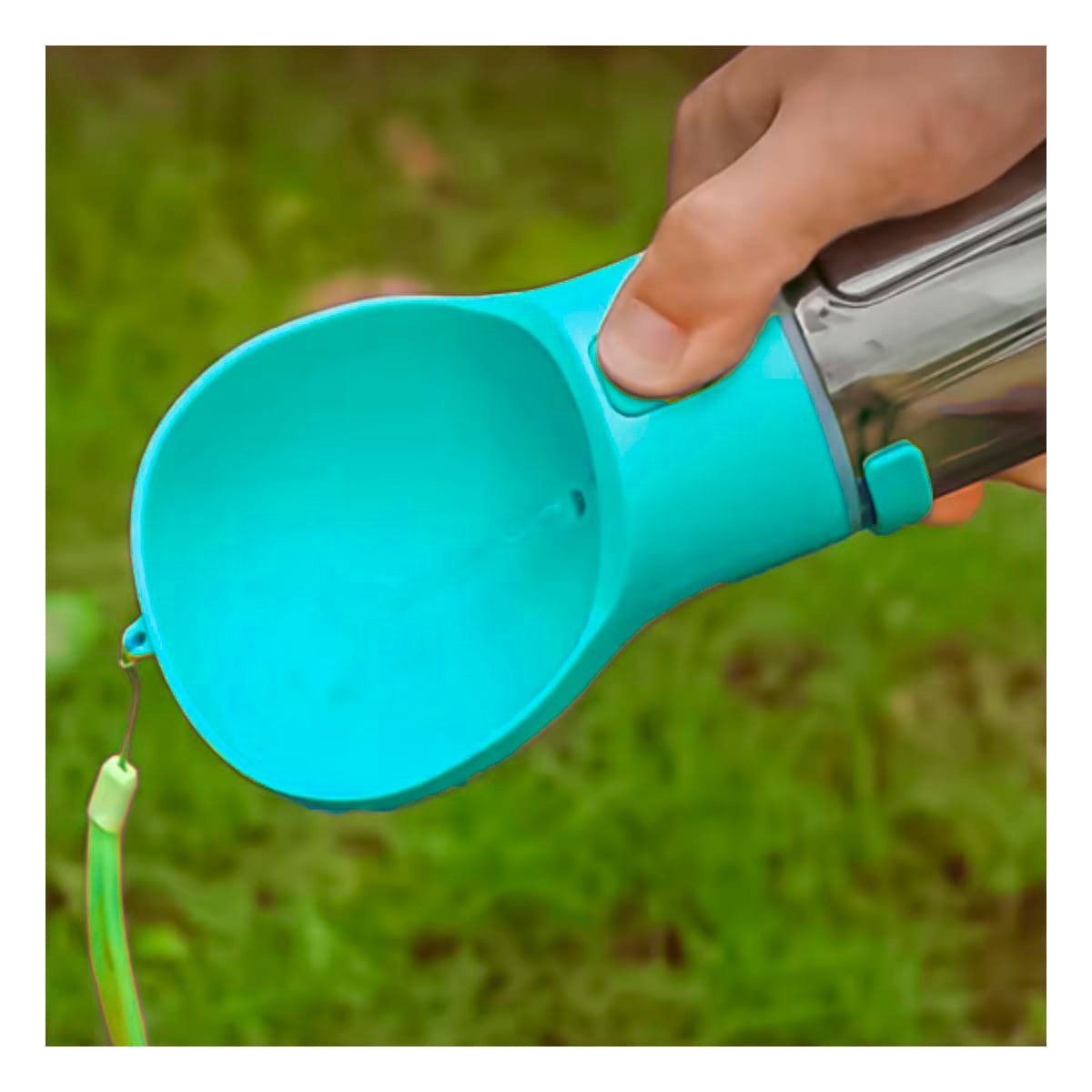 PACK6 BOTELLA 4 EN 1 DISPENSADOR CON BOLSITA CELESTE GRANDE MUY SUAVE AL TACTO Y+PAPEL REGALO - 2