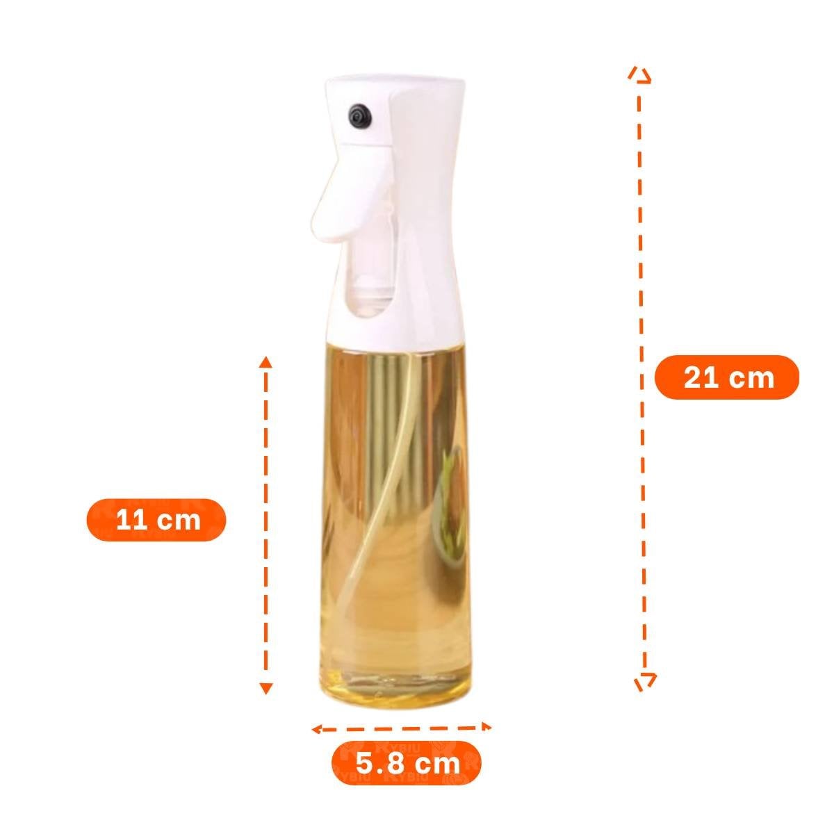 PACK4 DISPENSADOR DE ACEITE BLANCO 220ML PARA FOMENTAR HABITOS MUY BUENOS Y+REGALO STICKER - 4