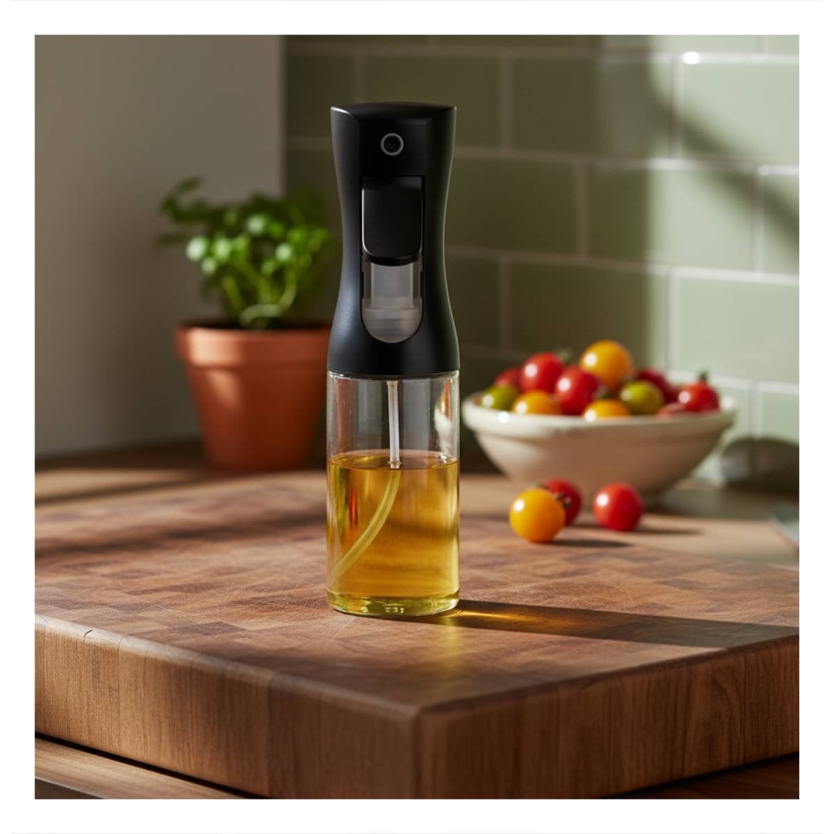 PACK4 PULVERIZADOR DE VIDRIO NEGRO 220ML PARA LA COMODIDAD DE SU VIVIENDA - 5