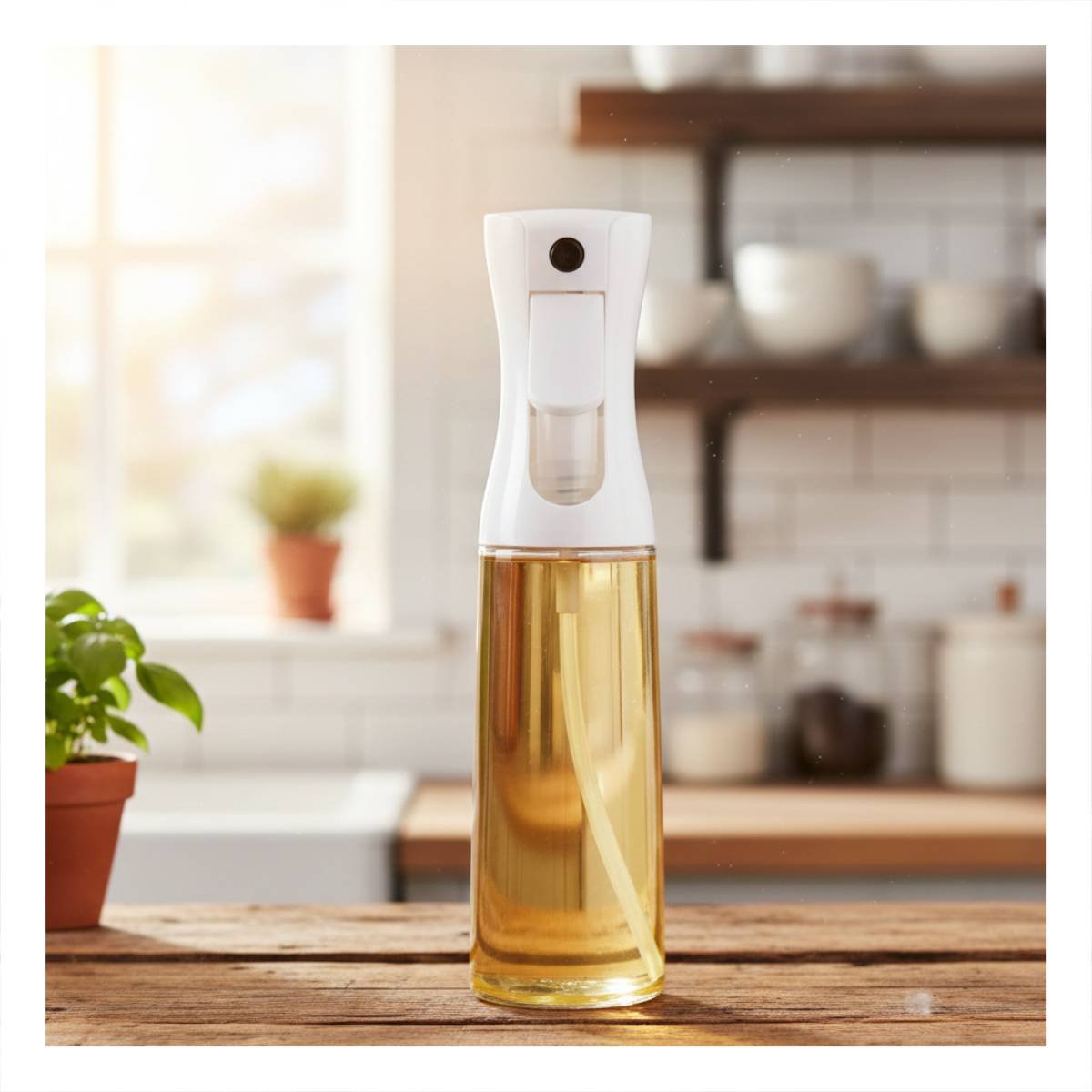 SPRAY DE COCINA BLANCO 220ML PARA UNA DIETA SALUDABLE EN SU HOGAR Y+LIGAS REGALO - 1