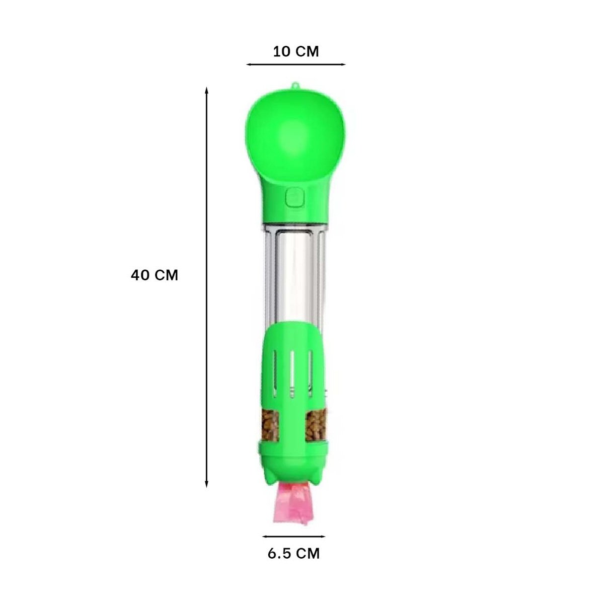 PACK4 ACCESORIO MULTIFUNCION 4 EN 1 VERDE GRANDE PARA SUS HIJOS Y SUS PERROS - 4