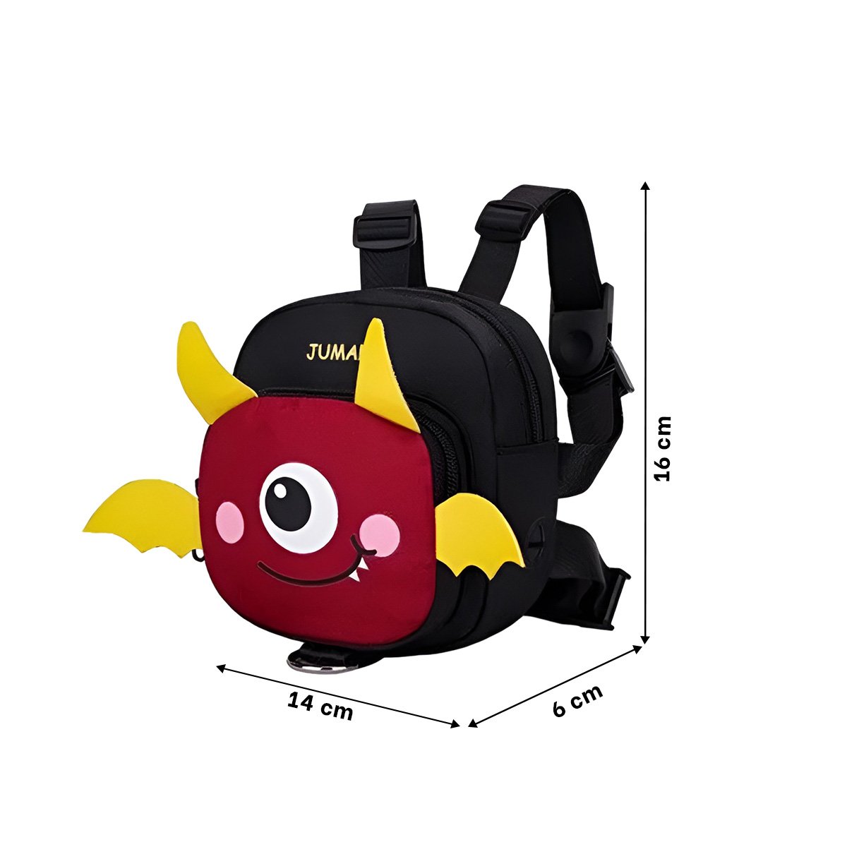 PACK2 MORRAL PARA MASCOTA NEGRO DE MURCIELAGO DE GRAN CLASE PARA AVENTURAS Y+REGALO STICKER - 4