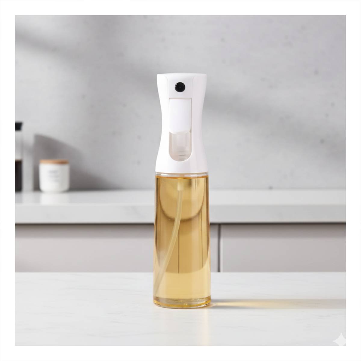 PACK2 ACEITERO EN SPRAY BLANCO 220ML CON BRILLO DE METAL PARA SU REPISA - 2