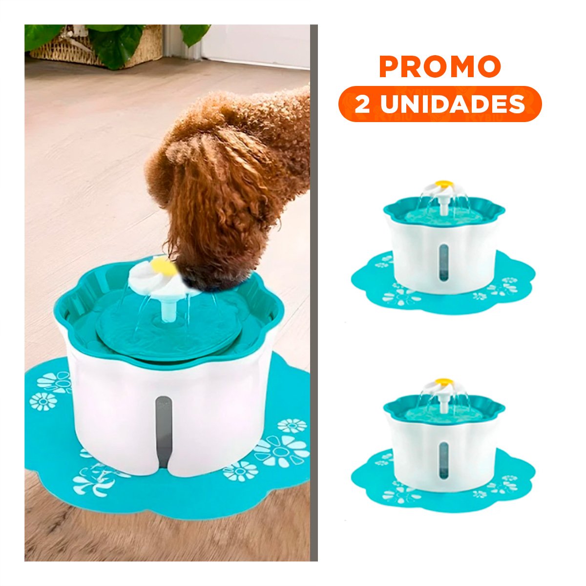 PACK2 MANANTIAL BOTANICO PET CON TONALIDAD VERDE DE GRAN BRILLO - 1
