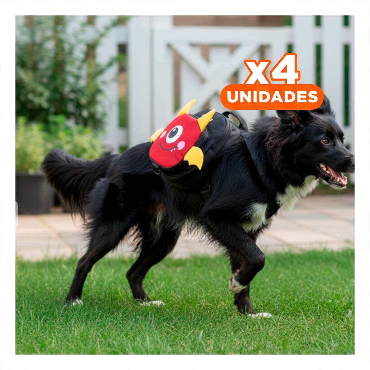 PACK4 BOLSO DE TRANSPORTE NEGRO DE MURCIELAGO PARA SUS HIJOS Y MASCOTAS - 1
