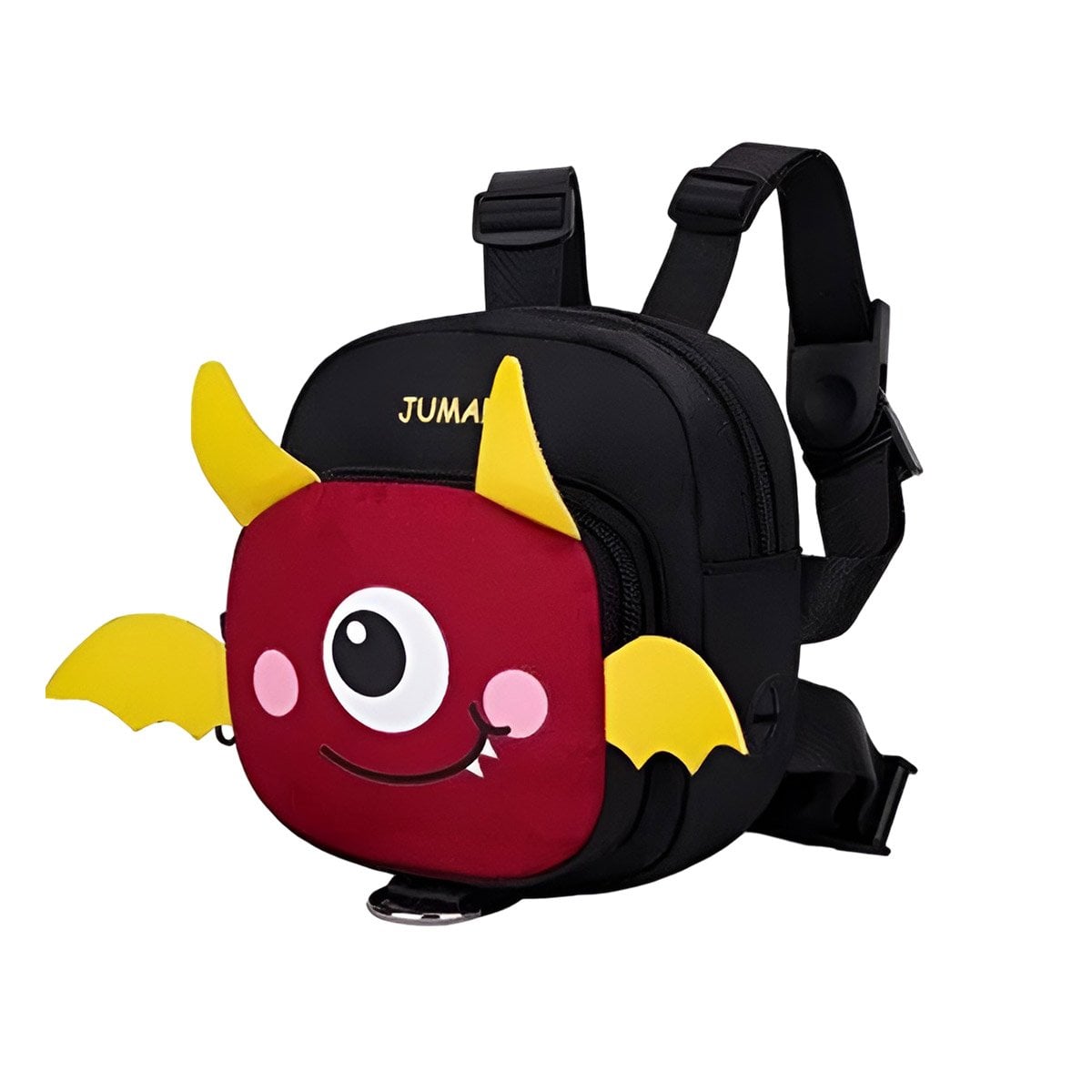 MORRAL PARA MASCOTA NEGRO DE MURCIELAGO CON MUCHA GUIA PARA SU RUTINA Y+REGALO STICKER - 3