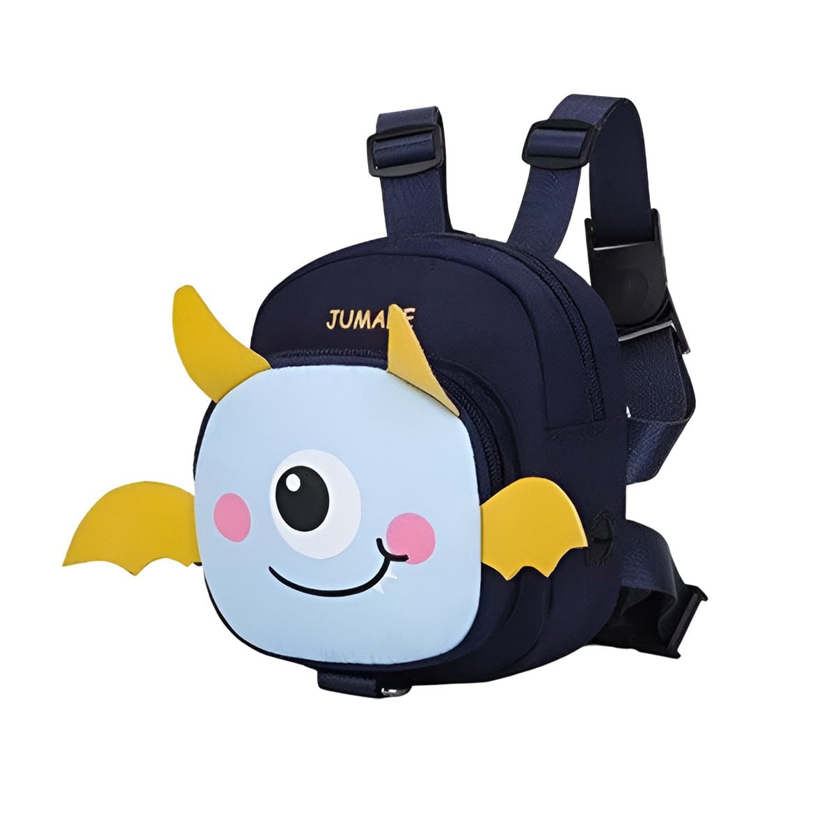 PACK4 MOCHILA PEQUEÑA PARA MASCOTA COLOR AZUL DE MURCIELAGO DE GRAN ACTIVO Y+PAPEL REGALO - 3