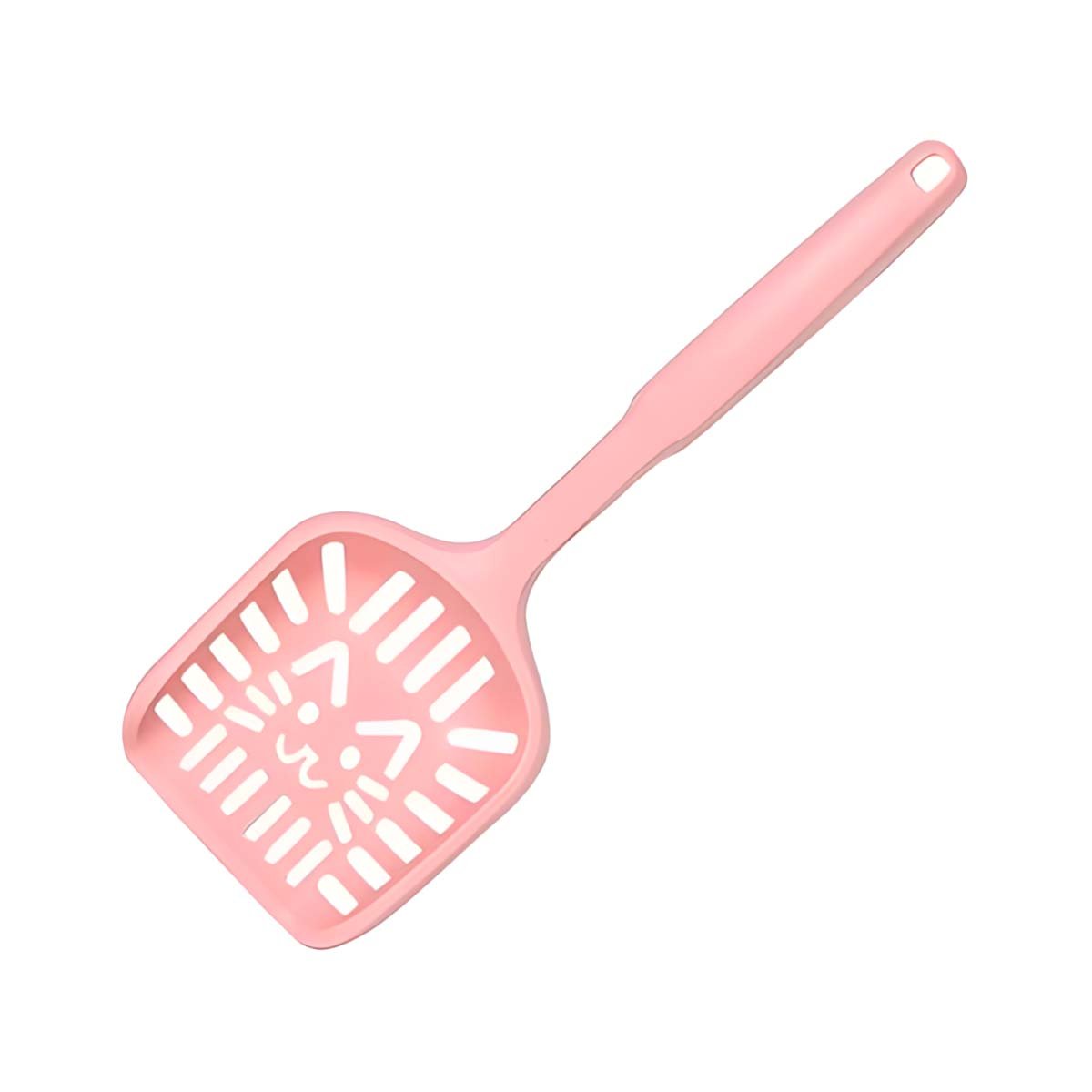 PACK12 IMPLEMENTO PLASTICO PARA ARENERO DE GATO ROSADO PASTEL Y+REGALO STICKER - 2