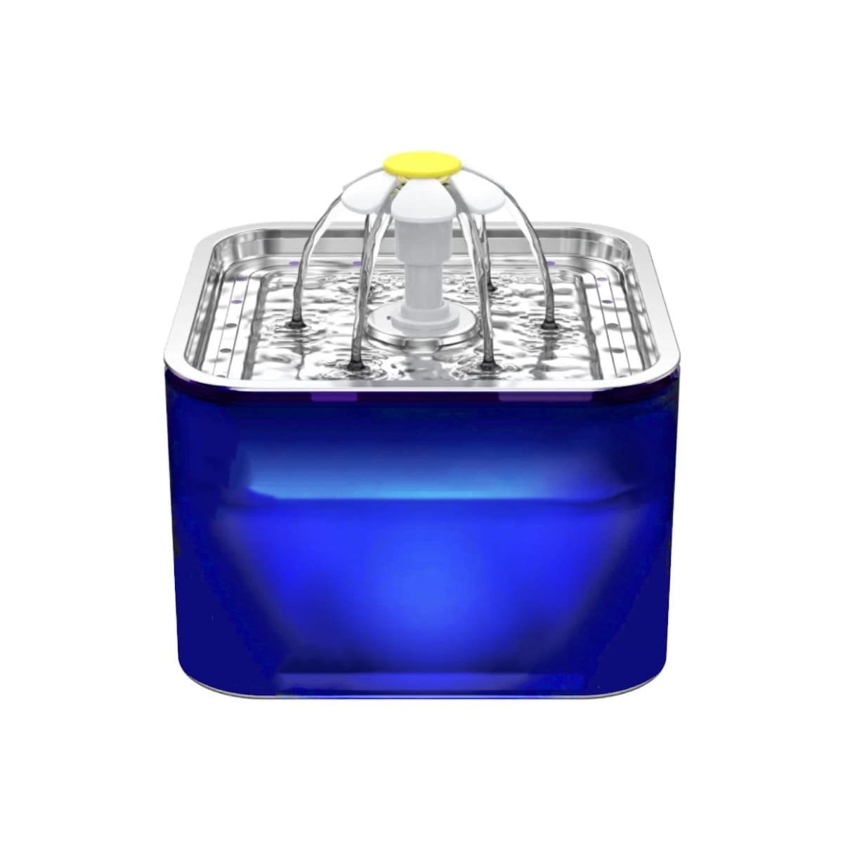 SISTEMA PARA MASCOTA AZUL EN ACERO INOXIDABLE CUADRADO PET Y+LIGAS REGALO - 3