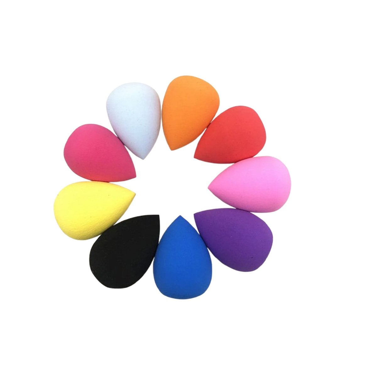 PACK2 COMPLEMENTO CLASICO MULTICOLOR PARA MAQUILLAJE CON 7 PIEZAS RESISTENTE Y+REGALO STICKER - 2