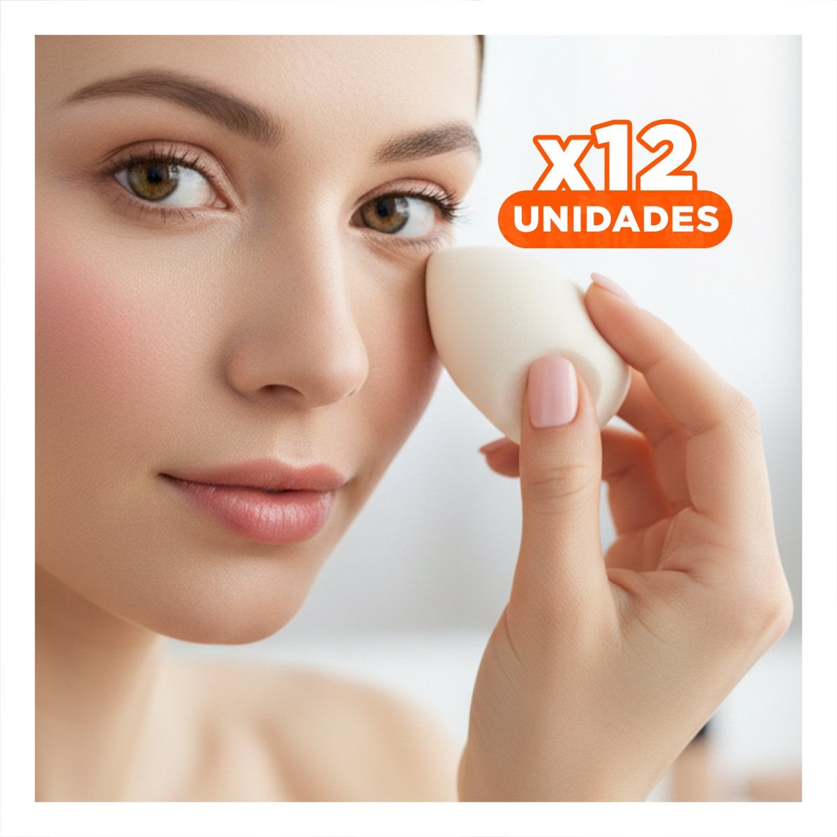 PACK12 DISPOSITIVO PROFESIONAL MULTICOLOR PARA MAQUILLAJE CON 7 PIEZAS CALIDAD - 1