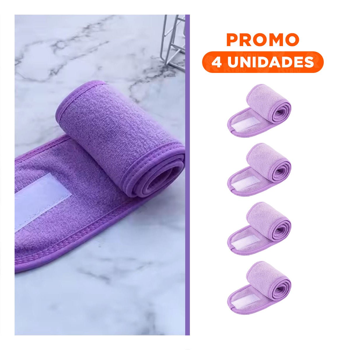 PACK4 SOPORTE COMPACTO MORADO AJUSTABLE PARA SPA 60X8,5CM FACIL Y+REGALO STICKER - 1