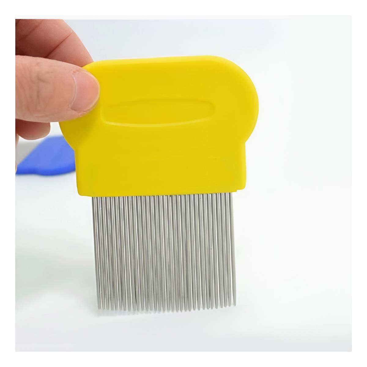PACK2 HERRAMIENTA CLASICA AMARILLO PARA PIOJOS Y LIENDRES RESISTENTE EN HOGAR - 2