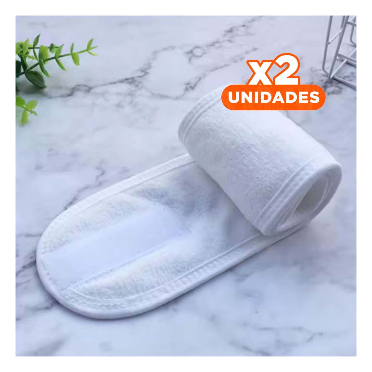 PACK2 SUJETADOR PROFESIONAL BLANCO AJUSTABLE PARA SPA 60X8,5CM ALTA CALIDAD Y+REGALO STICKER - 1