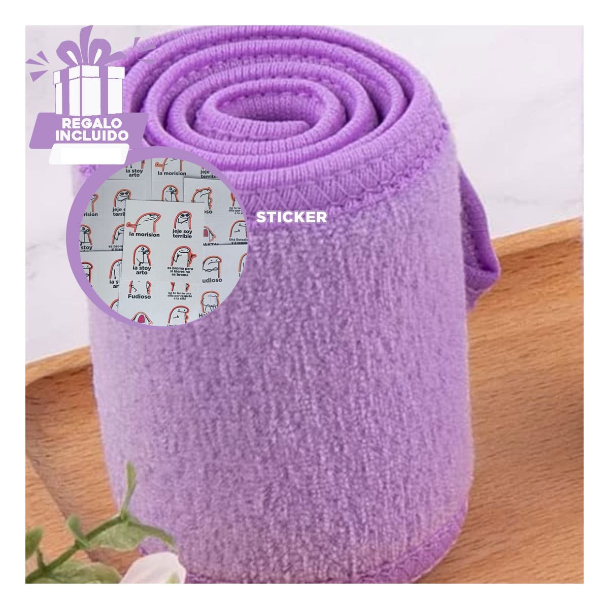 BANDA COMPACTA MORADO AJUSTABLE PARA SPA 60X8,5CM FACIL DE USAR DIARIO Y+REGALO STICKER - 1