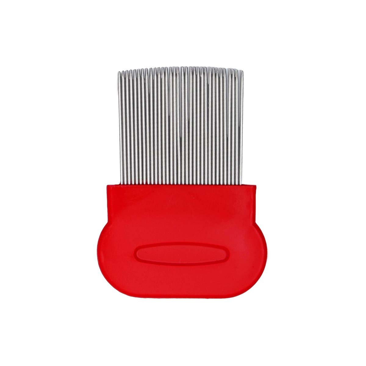 PACK4 PEINE FINO ROJO PARA PIOJOS Y LIENDRES RESISTENTE EN CASA Y+PAPEL REGALO - 3