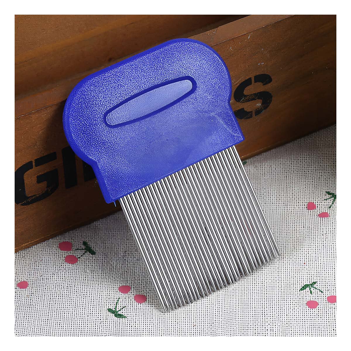 PACK6 PEINETA PARA PIOJOS Y LIENDRES AZUL FINA Y DURADERA PARA HOGAR Y+REGALO STICKER - 3