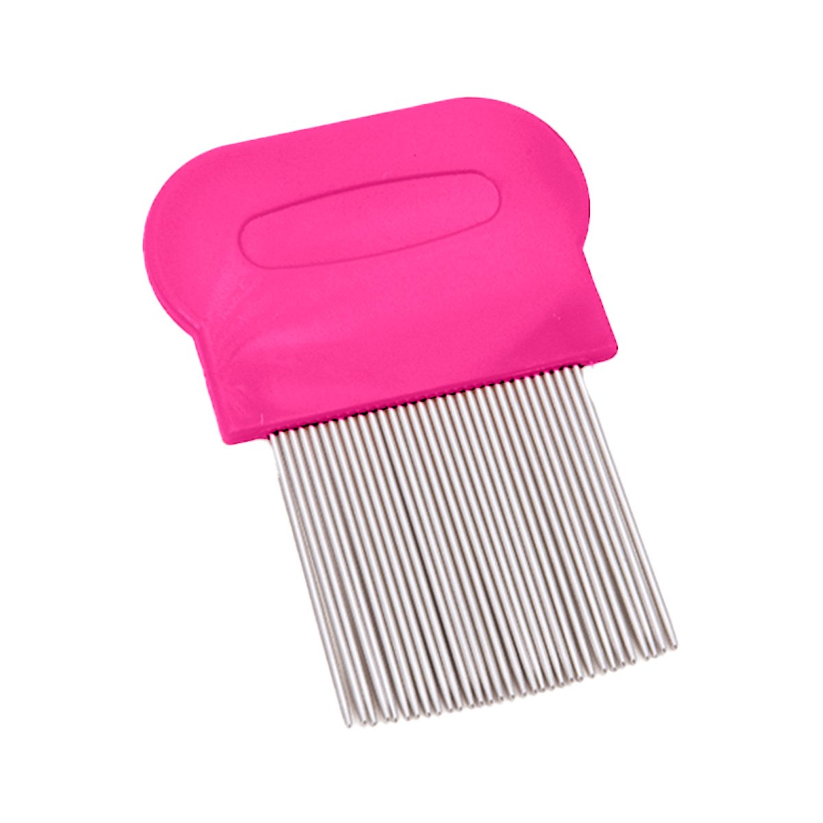 PACK4 PEINE FINO FUCSIA PARA PIOJOS Y LIENDRES RESISTENTE EN CASA Y+PAPEL REGALO - 3