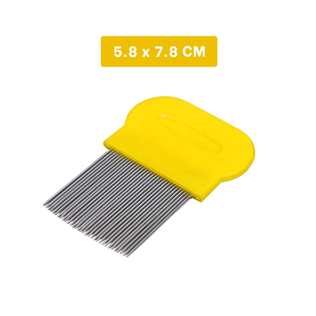 APLICADOR COMPACTO AMARILLO PARA PIOJOS Y LIENDRES FACIL DE USAR EN HOGAR Y+REGALO STICKER - 4