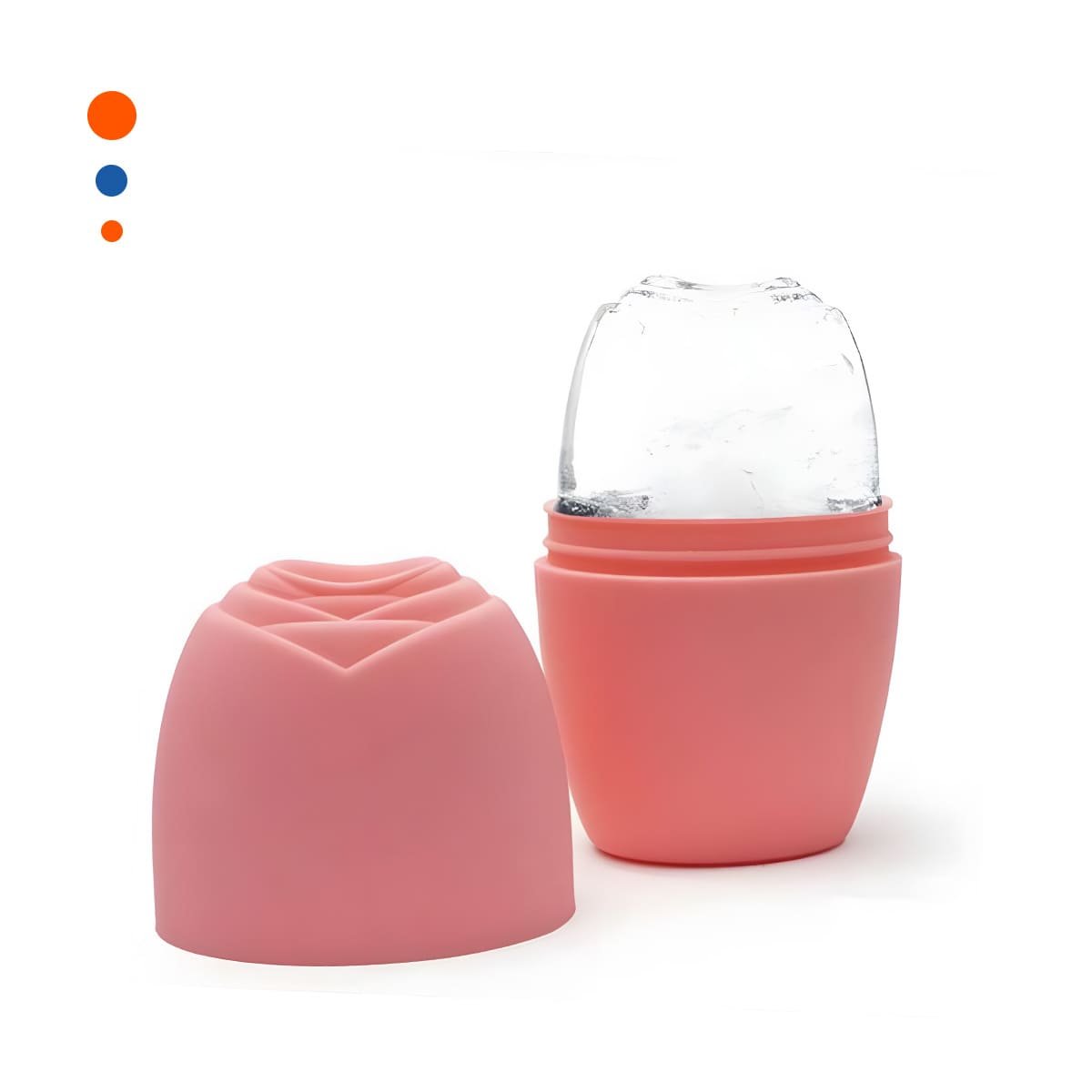 PACK12 PORTA RODILLO FACIAL CORAL PEQUENO Y MODERNO PARA GUARDAR ACCESORIOS Y+REGALO STICKER - 2