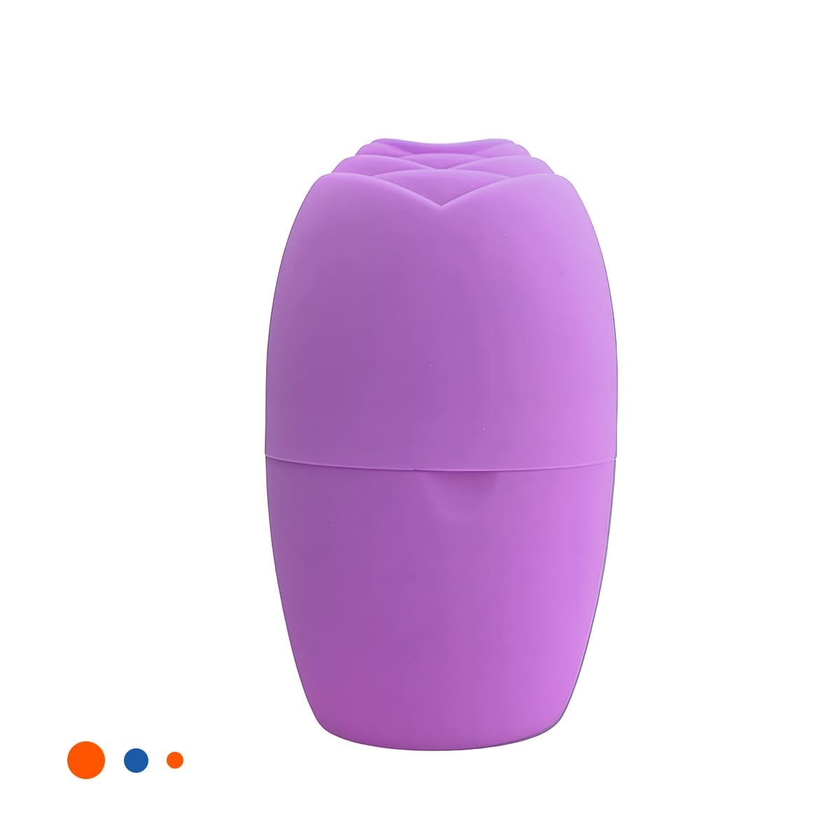 CONTENEDOR PARA RODILLO FACIAL LILA COMPACTO Y MODERNO PARA MASAJES Y+LIGAS REGALO - 3