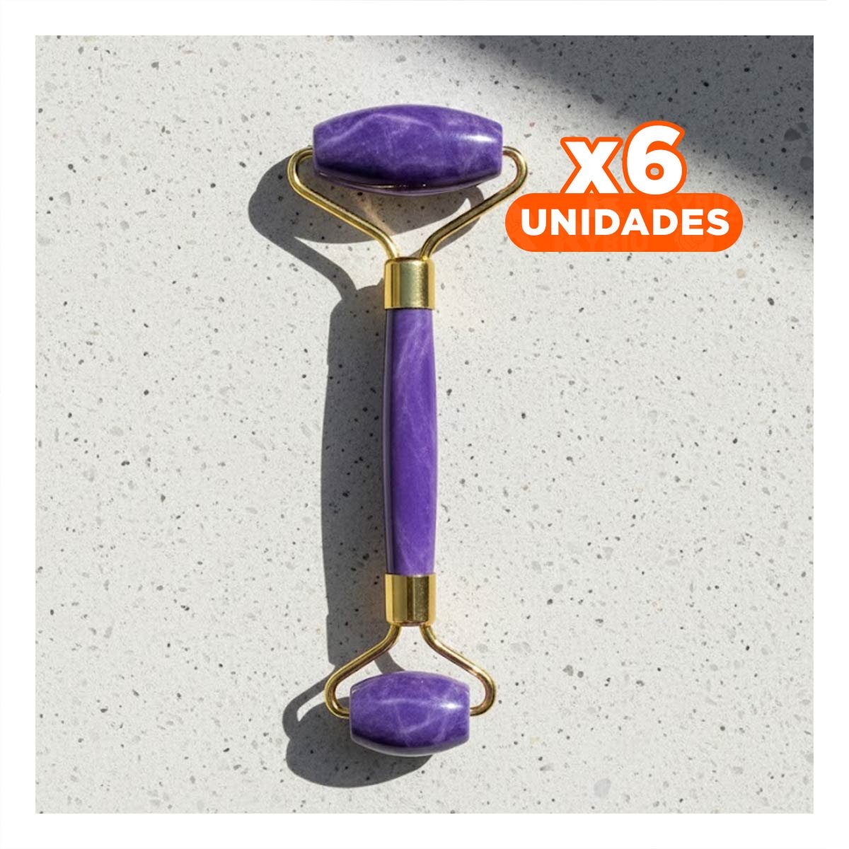 PACK6 REAFIRMADOR FACIAL SET DE 2 MORADO DE PLASTICO SUAVE Y SEGURO Y+REGALO STICKER - 1