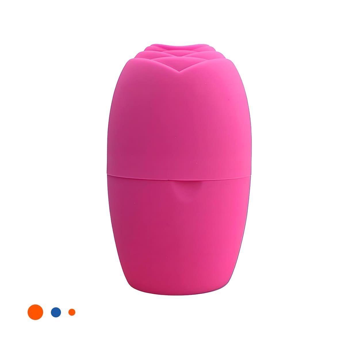 PACK6 PORTA RODILLO FACIAL FUCSIA ELEGANTE Y COMPACTO PARA MASAJES DIARIOS Y+REGALO STICKER - 2