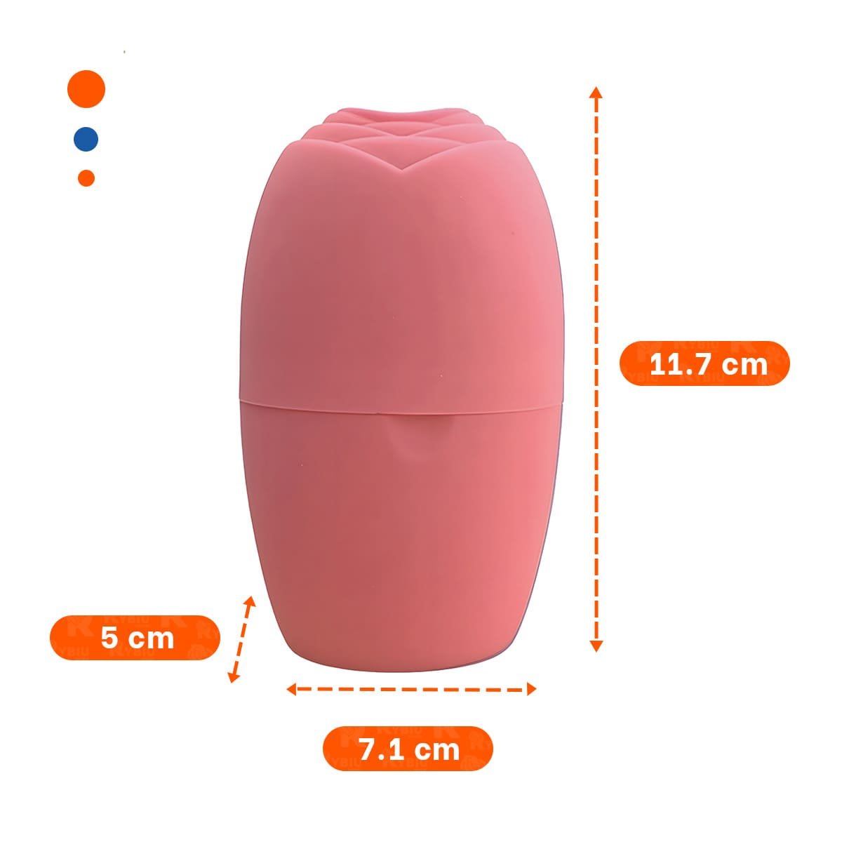 PACK4 EXPOSITOR PARA RODILLO FACIAL CORAL RESISTENTE Y ELEGANTE PARA MANTENER Y+REGALO STICKER - 4