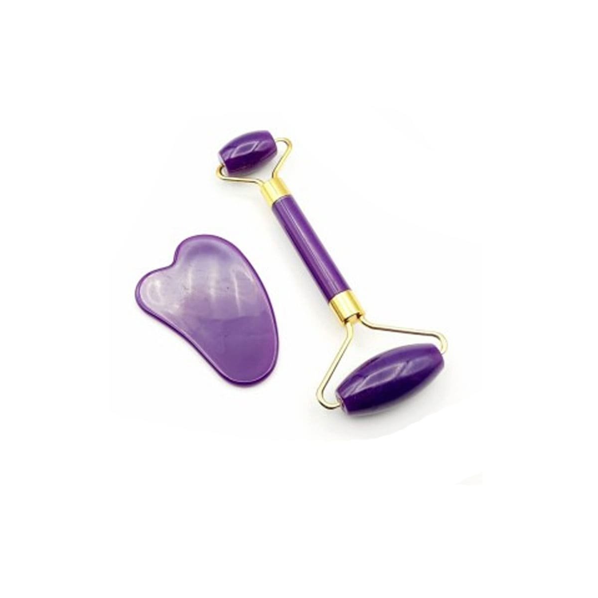 HERRAMIENTA FACIAL SET DE 2 MORADO DE PLASTICO FACIL DE USAR Y MANTENER LIMPIO Y+PAPEL REGALO - 1