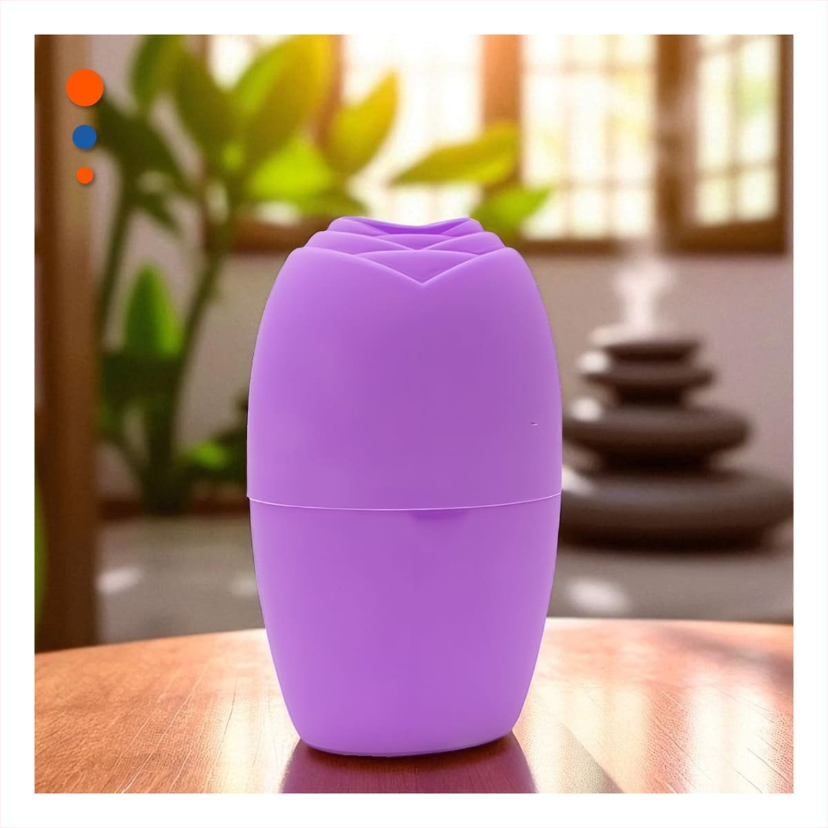 PACK12 PORTA RODILLO FACIAL LILA MODERNO Y FUNCIONAL PARA MANTENER FRIO - 3