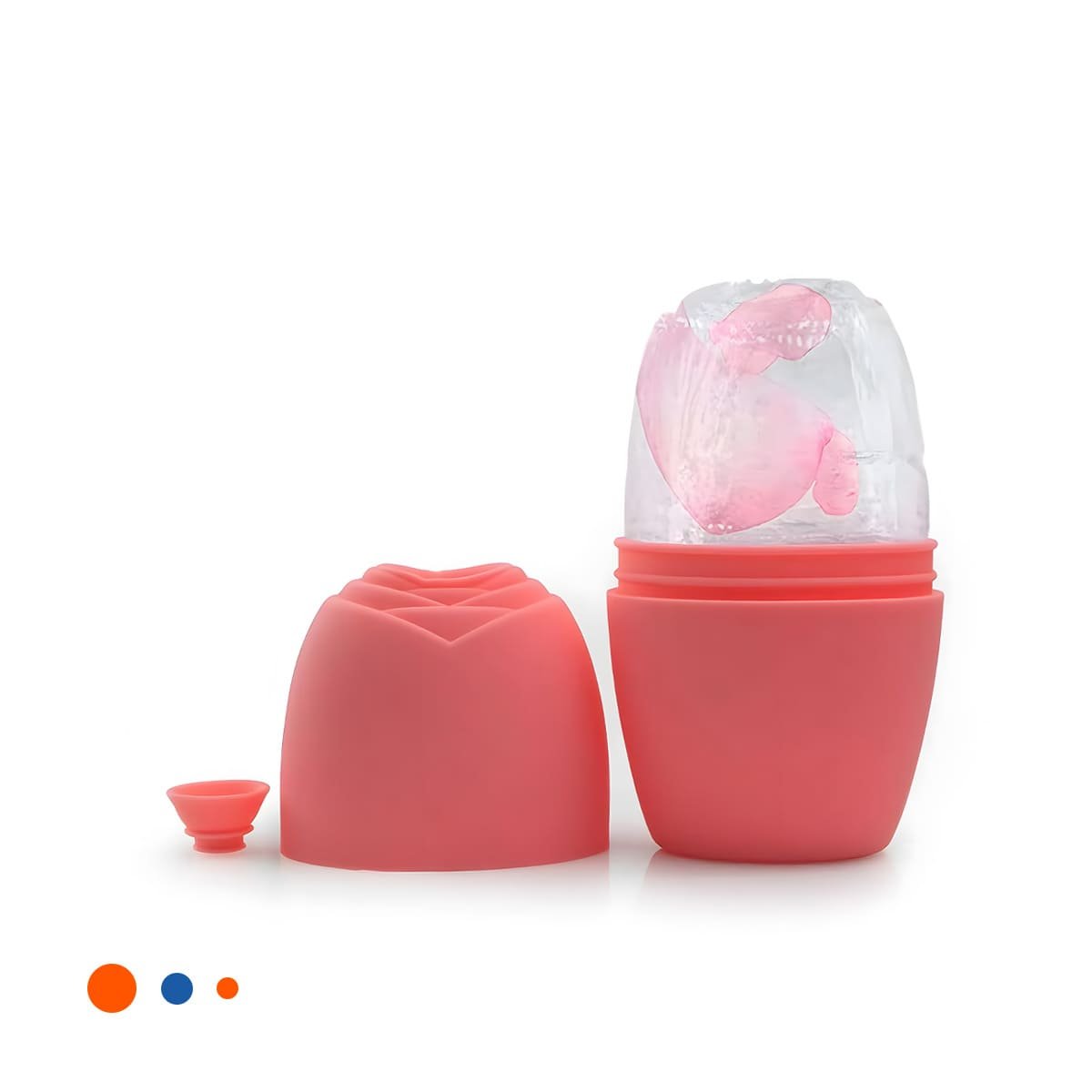 CONTENEDOR PARA RODILLO FACIAL CORAL COMPACTO Y MODERNO PARA MASAJES Y+LIGAS REGALO - 3