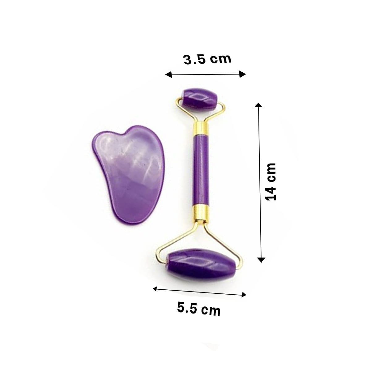 PACK12 REAFIRMADOR FACIAL SET DE 2 MORADO DE PLASTICO FACIL DE USAR Y MANTENER LIMPIO - 4