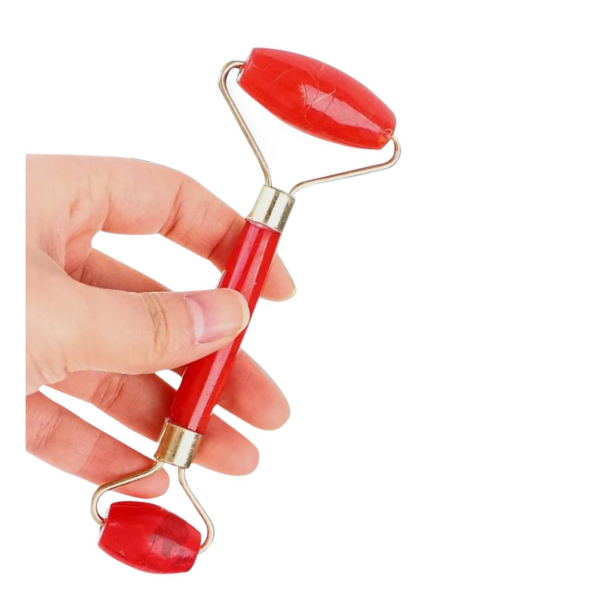 PACK12 REPARADOR COMPACTO DE PLASTICO ROJO PARA CUIDADO Y BIENESTAR FACIAL Y+REGALO STICKER - 2